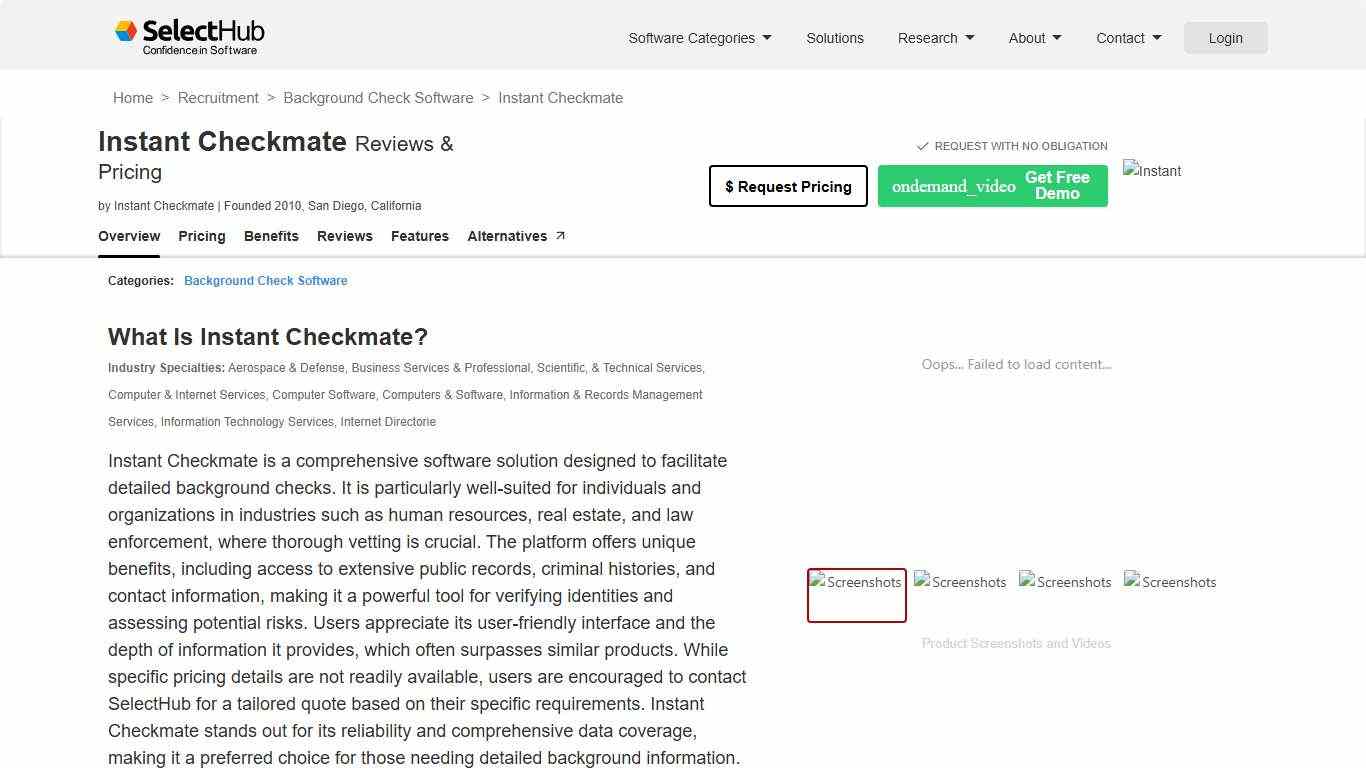 Instant Checkmate Reviews 2026: Pricing, Features & More